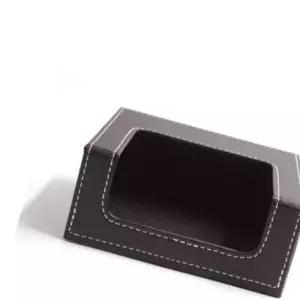 롤티슈케이스 TBZ 클래식 가죽 스티치 냅킨케이스 브라운 휴지곽 심플한