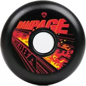 스케이트용 플라잉 이글 램페 휠 - 어반 프리스케이팅용 인라인 남녀 야외 교체 88A 경도 4 블랙 80MM 팩