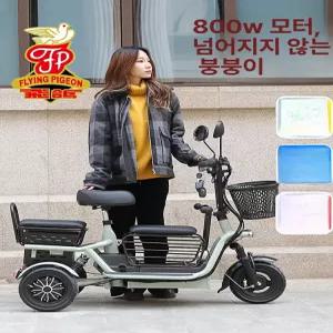에코볼트 세발전기자전거 접이식 전기자전거 등하원 전국 소형차 업그레이드 세발 입문형