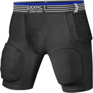 컵 포켓이 있는 엑스랙틱 스포츠 레벨 경량 패딩 통합된 꼬리뼈 거들 5패드 엉덩이 축구 반바지 유소년