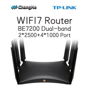 TP-LINK Wi-Fi 7 무선 라우터 5g TL-7DR7270 BE7200 듀얼 밴드 라이트 보트 메쉬 2 2.5G +4 기가비트 게임
