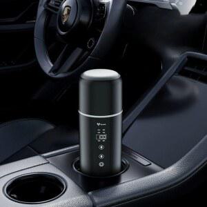 차량용 전기포트 12V 보온 여행용 물끓임 온도 가정용 충전식 포트 QDY 750ml