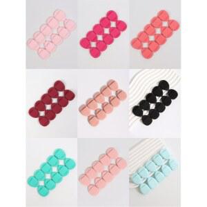 에어쿠션 파우더 퍼프 라텍스 스펀지 혼합 10팩 사용되는 리에 핑거 메이크업 프리