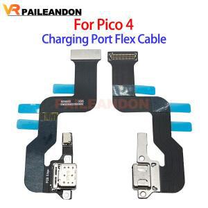 Pico 4 VR 헤드셋 전원 타입-C 오디오 Aux 잭 수리 부품용  포트 플렉스 케이블