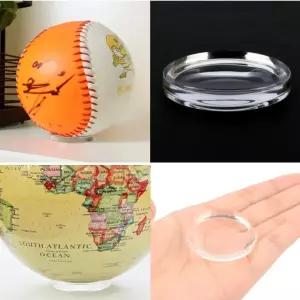 야구공 받침대 싸인볼 축구공 원형 기념구 홀더 볼홀더 사인볼