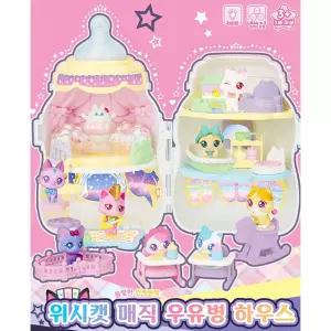 캣타워 우유병 장난감집 고양이 인형집 장난감 하우스