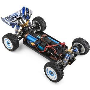 WLtoys 124016 최신 버전 브러시리스 트럭 75KMH AWD 고속 RC카 오프로드