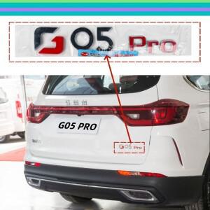 SWM G05 PRO 숫자 알파벳 자동차 스티커/자동차 부품용