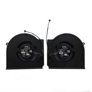 레이저 블레이드 RZ09-0482 2023 용 노트북 CPU  GPU 냉각 선풍기, DFS5K12BO5F75A DFS5K12B15E6AA FQFJ DC