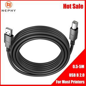 캐논 PIXMA MG3650 엡손 프린터 스캐너용 고속 USB 타입 A to 2.0 데이터 케이블 3m 미디 컨트롤러 사각 어