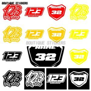 오프로드 바이크 오토바이 스티커 경주용 자동차 123, 32 번호 MX 차량 스티커/Moto Dekor 방수 PVC