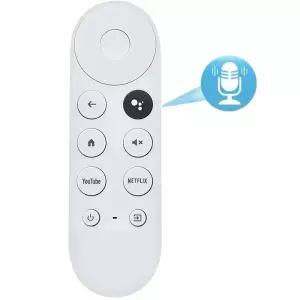 호환 G9N9N 구글 크롬캐스트 리모컨용 교체 음성 리모컨 4K 스노우 스트리밍 미디어 플레이어 매칭 필요