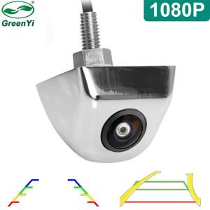 차량용 어안렌즈 스타라이트 야간 투시 1080P CCD 후방 카메라 (자동차 DVD 안드로이드 모니터용 실버 케이