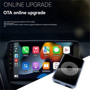 *A96ZZ 카플레이 어댑터 무선 안드로이드 AI 박스 카플레이/안드로이드 오토/안드로이드13 지원 HD 포트 분