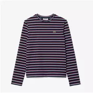 [백화점매장 정품] 라코스테 반팔티 여성 멀티 스트라이프 긴팔 티셔츠 TF0354-55G 여름셔츠