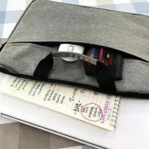 [골드스마일]노트북가방 서류 태블릿 보호 파우치 가방 15.6 GRAY