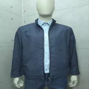 인디안 여름 중년남성 일반핏 냉감 통기성 린넨느낌 스탠에리 경량 점퍼 5 M 3109