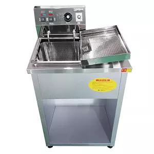 스테인리스 재질 만능튀김기 기름탱크 덮개 튀김기계 돈까스전문점