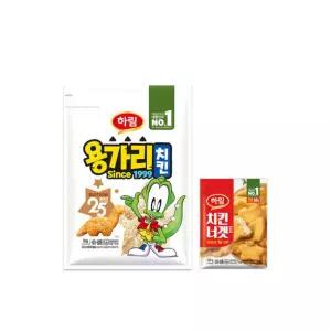 하림 용가리치킨 1kg + 치킨너겟 100g