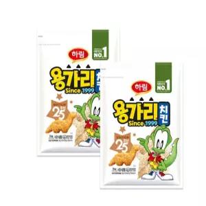 하림 용가리치킨 1kg + 1kg  / 2봉