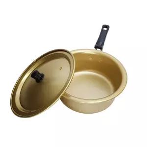 노란냄비 황냄비 양은냄비 편수22cm 뚜껑O EAQ2+3FgN