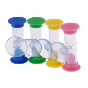 측정 빨판 모래 부착 선물 아이템 양치 그린 사우나 칫솔 게임 거울 타이머 목욕탕 블루