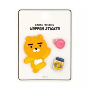 카카오프렌즈 와펜 스티커 라이언 캐릭터 패션소품 foh5+1Ugl