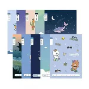 [문구/오피스] 공책 노트세트 신학기 저학년 남아 초등 10권 1-2