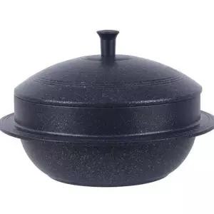 [RIZPICK]마블 코팅 냄비 22cm 밥솥 냄비 무쇠 주물 국산 찌개 가마솥 휴대용