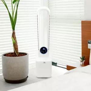 넓은공간 시원하게 저소음 BLDC모터 날개없는선풍기 리모컨형/타워형선풍기 업소용 가정용 거실선풍기