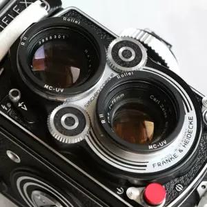M1 롤라이플렉스 토이 레트로 카메라 클래식 TLR 복고풍 디지털 필터