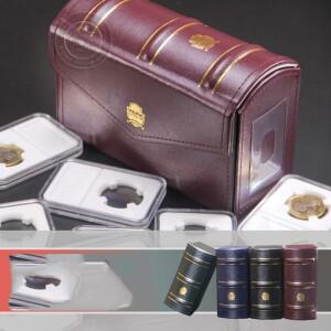 신제품 가죽 홀더 보관 슬래브 박스 디스플레이 캡슐 컬렉션 15개 인증 등급 PCGS NGC 코인 최상급의