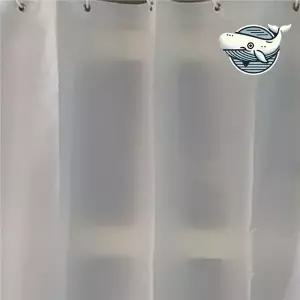 [콩심팥심]욕실 수증기 방지 커튼 흰색 샤워 가림막