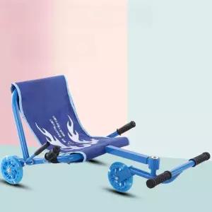 웨이브 고카트 롤러 드리프트 스쿠터 레이싱 발자동차 루지 접이식 어린이