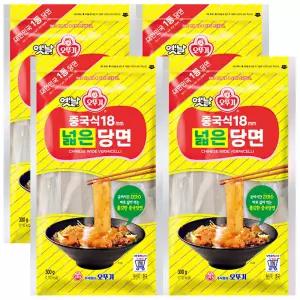 오뚜기 중국식 18mm 넓은 당면 300g x 4개