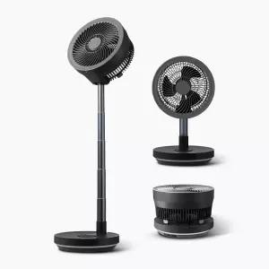 프롬비 타워스톰 접이식 무선 써큘레이터 + 하드케이스 FG261 저소음 리모컨 BLDC모터