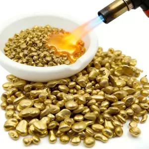 보석 주조 용품용 구리 금괴 잉곳 합금 파운드 DIY 금 장신구 반지 목걸이 및 황동 금속 이상적입니다