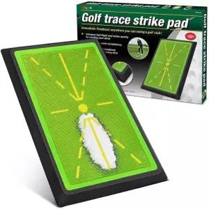 골프 치핑 게임 타격 매트 포함 6x4피트 양면 트레이닝 스티키 볼 20개 연습 키트 실내 야외 액세서리 클럽