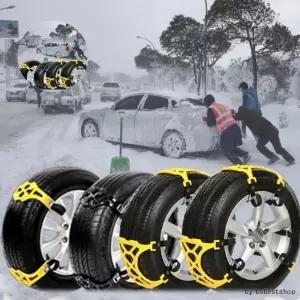 눈길운전 우레탄체인 스프레이 스노우 직물 8pcs