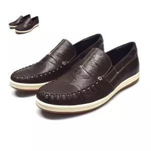 남성용 소가죽 수제화 중년로퍼 캐주얼 구두 패션