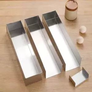 티라미수 틀 두꺼운 알루미늄 직사각형 케이크 디저트