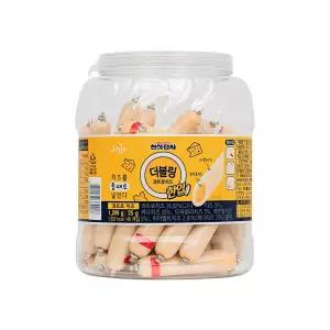 천하장사 더블링 소세지 한입 콰트로치즈25g 48개입 1개