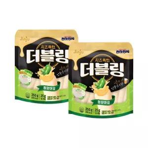 진주햄 천하장사 더블링 청양마요 치즈 25g 10개입 2개