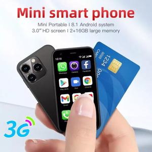 초소형 스마트폰 서브폰 포켓 공기계 초미니 미니스마트폰 검은색 2GB+16GB