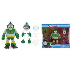 자다 토이즈 메가맨(11.5cm) 버블맨 피규어, 머리, 손, 액세서리가 포함된 메가맨 비디오 게임 시리즈의 수집품 및 액션 팬 수집가용 피규어