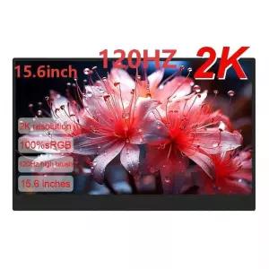 LANLI 56인치 20Hz 2K 00sRGB 휴대용 모니터 PC/휴대폰//스위치//5/노트북용 확장 디스플레이 컴퓨터