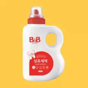 비앤비 아기 섬유세제 깨끗한 1500ml 1개 + 1500ml 리필 2개