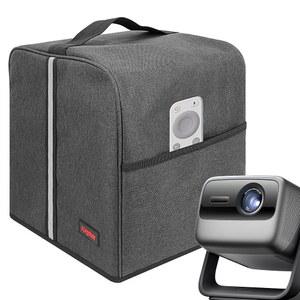 JMGO N1 프로 /N1 울트라, 방수 프로젝터 보호 케이스용 킹시온 먼지 커버 - 액세서리용 포켓 포함 다크 그레이