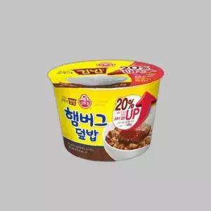 오뚜기 햄버그덮밥 4개 컵밥 즉석밥