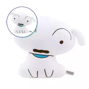 쌍문상회 지금 필요한 짱구 라인쿠션 흰둥이 30cm 캐릭터 인형 강아 데코